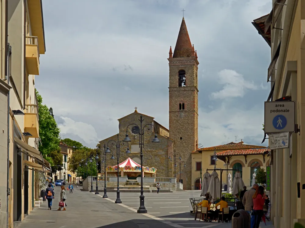 <p><strong>St. Augustine's Church in Arezzo</strong></p>